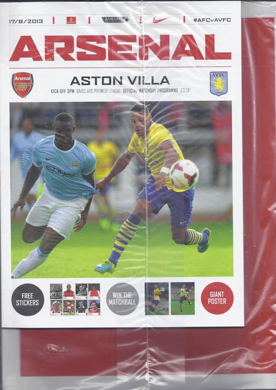 Arsenal FC v Aston Villa FC